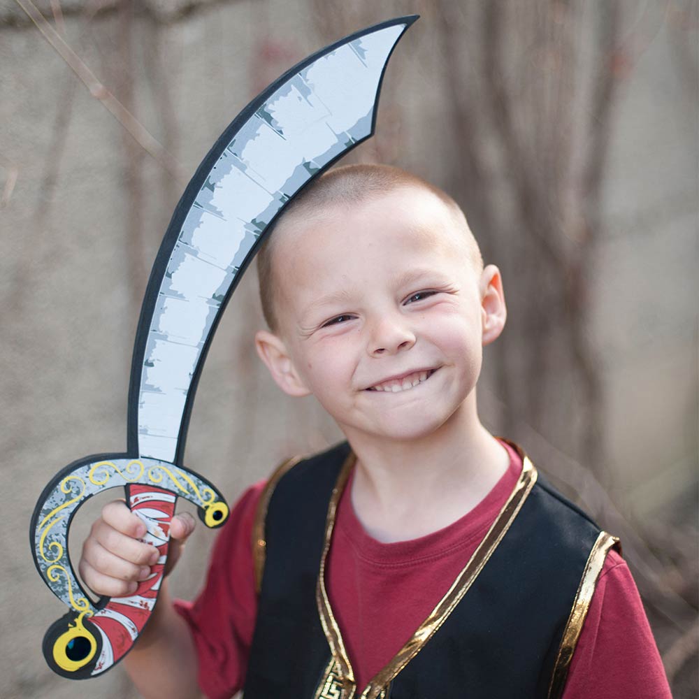 Great Pretenders σπαθί από μαλακό αφρώδες υλικό EVA "Λιοντάρι"