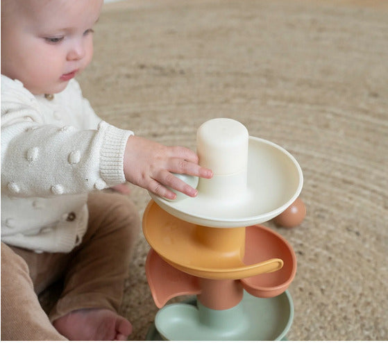 Little Dutch Παιχνίδι Στοίβαξης Σπειροειδής Διαδρομή Μπαλάκια με Ήχους