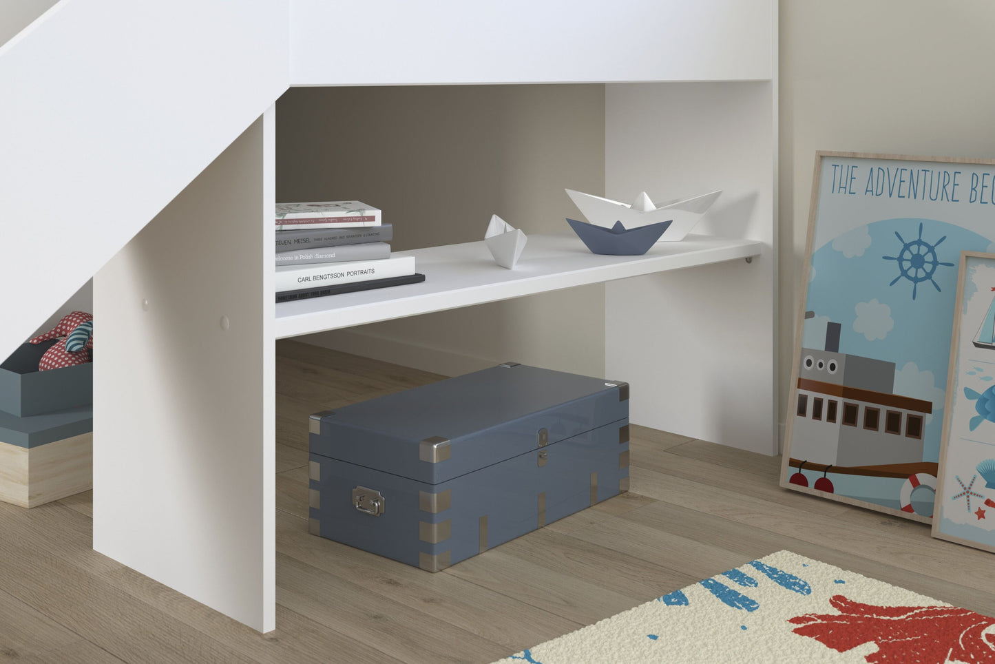 Low Bunk Tobby with slide