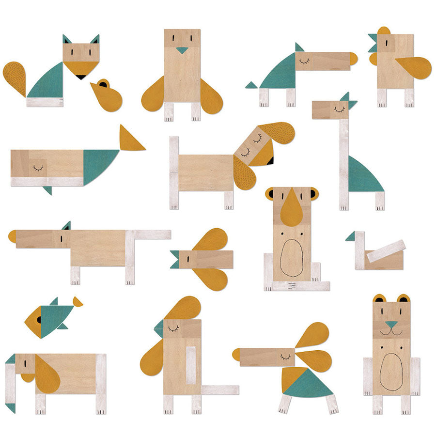 Londji -The Fox & the Mouse- Η αλεπού και το ποντίκι- Παιχνίδι Σύνθεσης