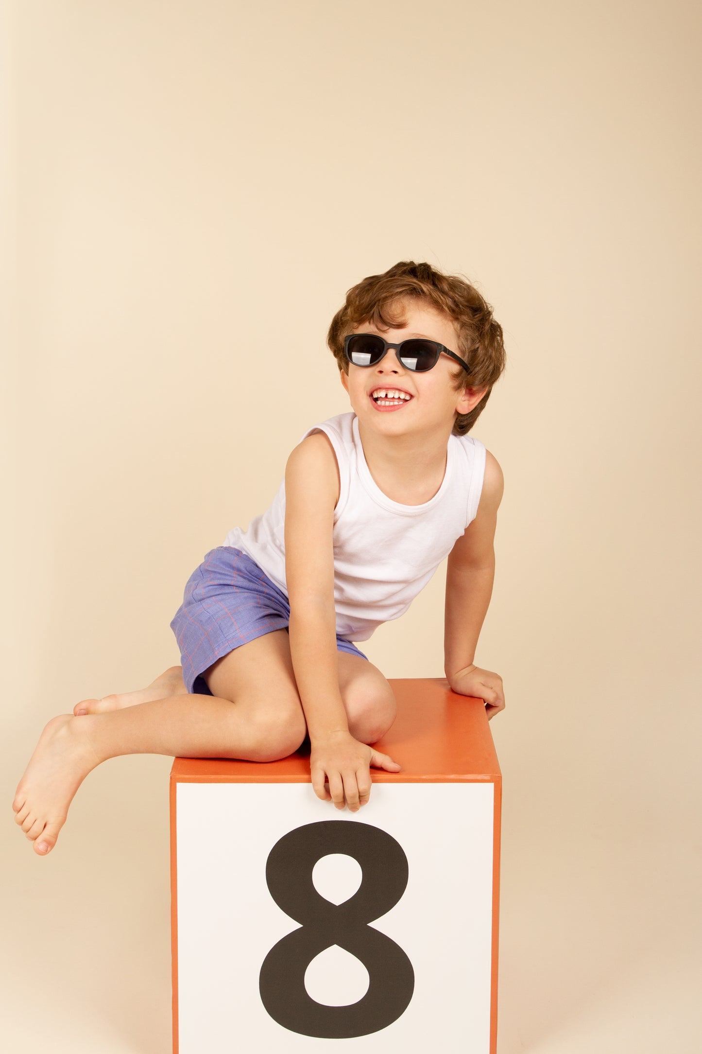 KiETLA: Γυαλιά Ηλίου Wazz 4-7 ετών - Black