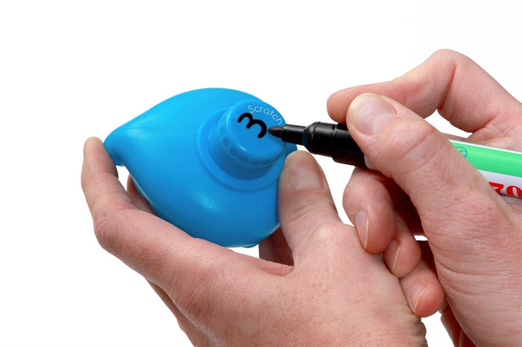 Scratch set 6 Fishing Ducks-Rainbow -Παιχνίδι Ψαρέματος