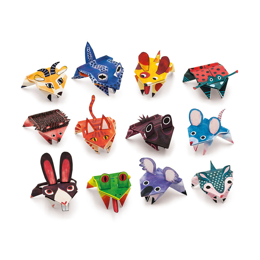 Ludattica Οριγκάμι Ζωάκια που Πηδάνε Jumping origami