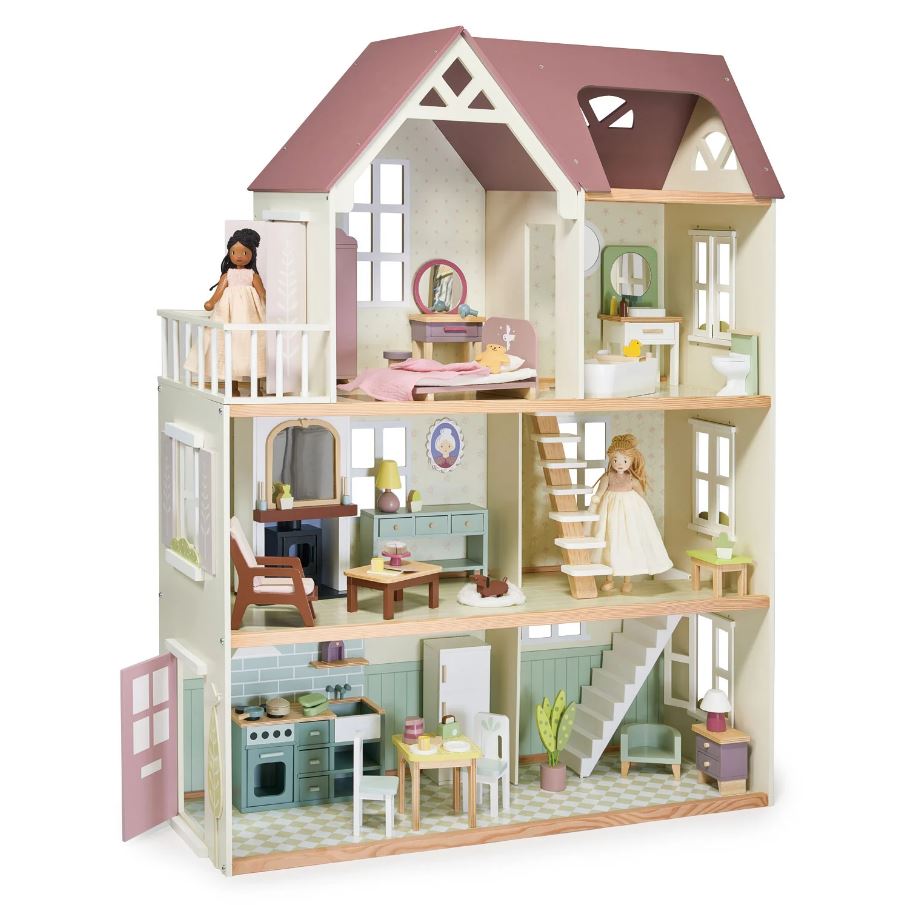 Tender Leaf Κουκλόσπιτο Έπαυλη  103.5 x 130.5 x 38 cm