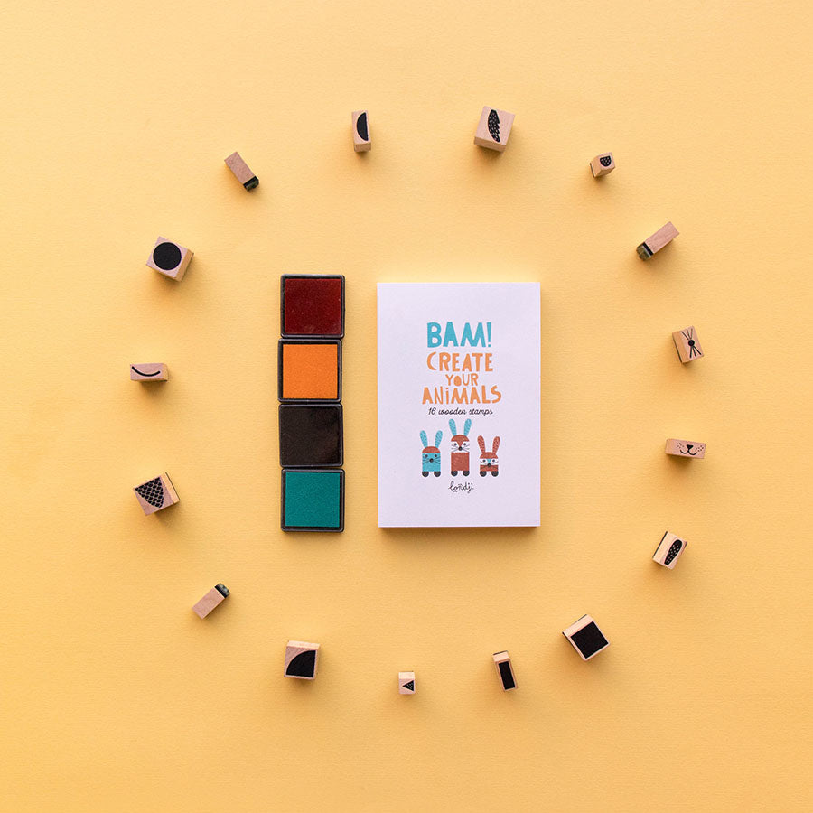 Londji -Βam! Create your Animals -Στάμπες
