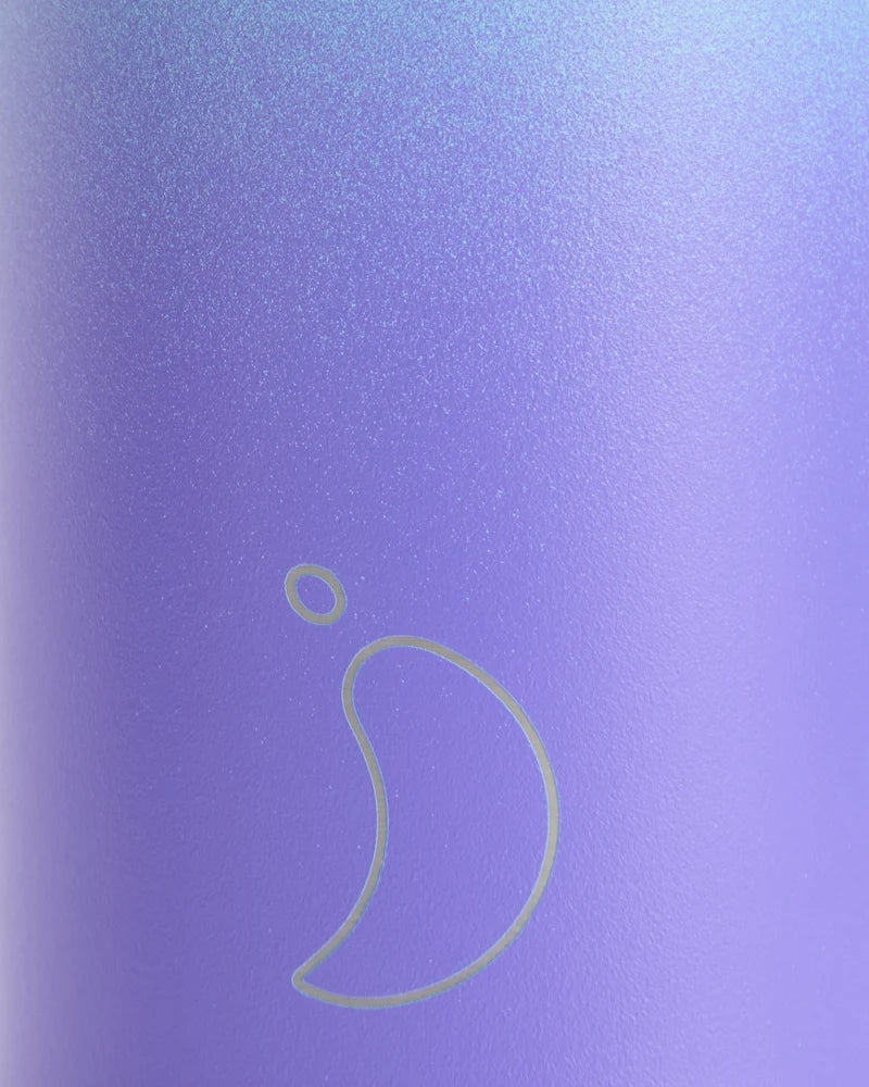 Chilly's Original Μπουκάλι Θερμός Ανοξείδωτο BPA Free 500ml GRADIENT PASTEL GREEN VIOLET