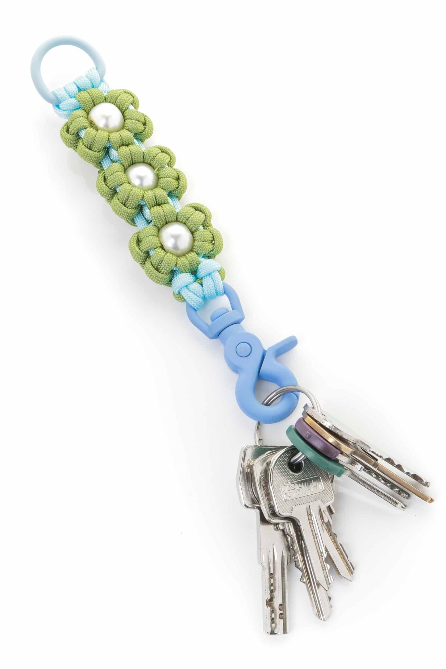 Unicord Μπρελόκ Πράσινο Γουακαμόλε/Γαλάζιο/Εκρού/Πέρλα