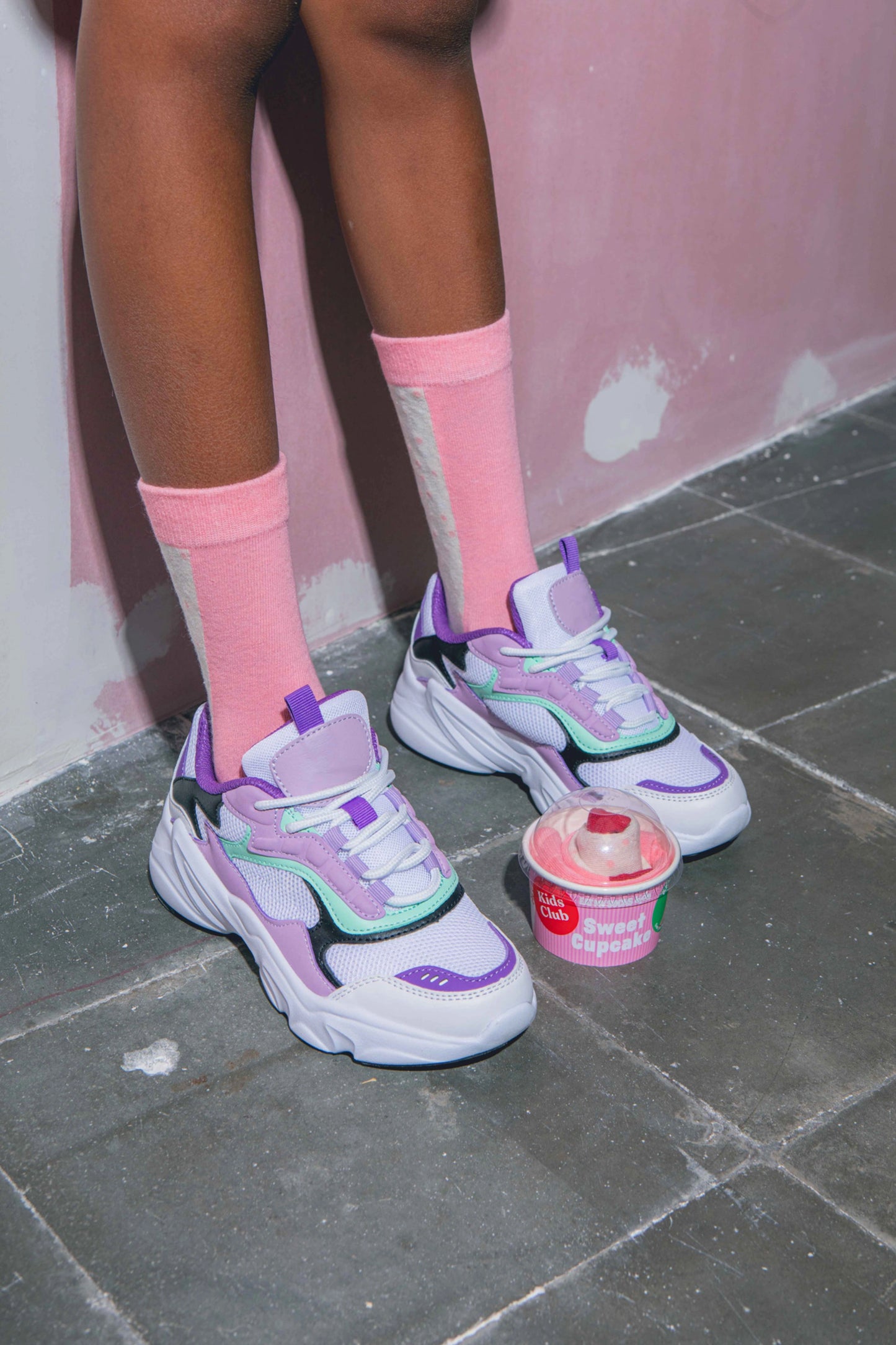 Eat My Socks Παιδικές Κάλτσες -Cupcake Straberry