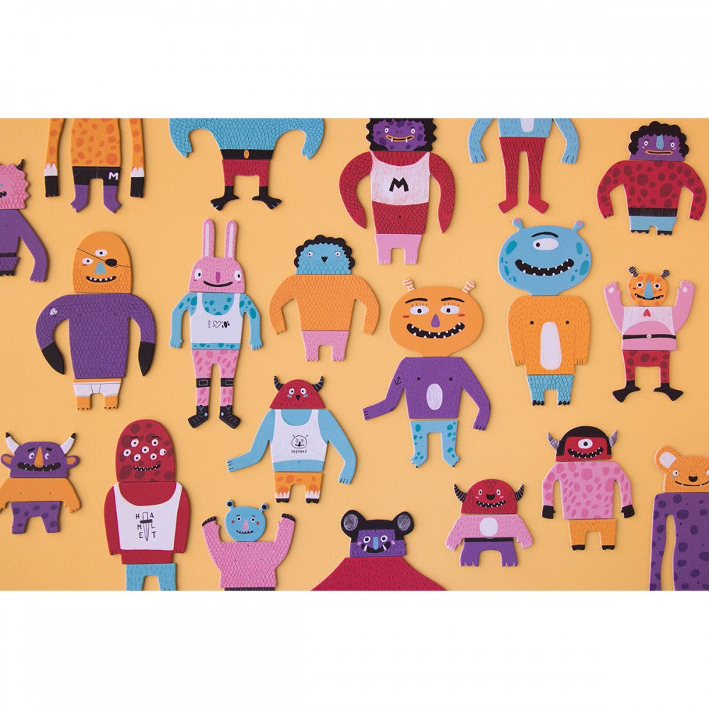 Londji- My Monsters - Observation Game- Τα τερατάκια μου- Παιχνίδι παρατηρητικότητας