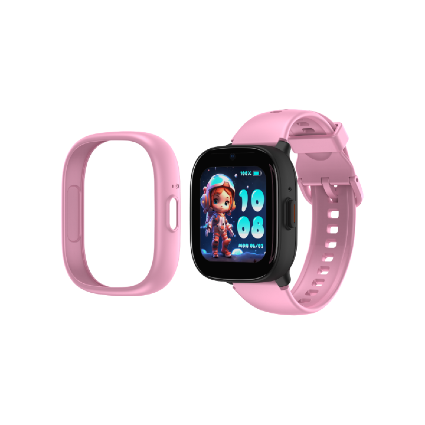 Kiddoboo x Lagenio WatchMe 4G K3 Gen2 Pink/Purple