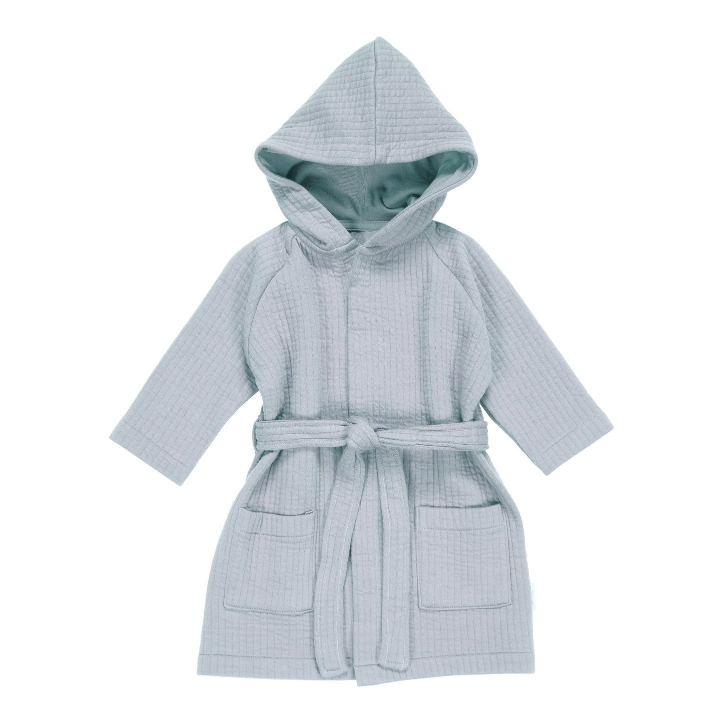 Little Dutch Robe-bathrobe Pure Soft Blue-blue