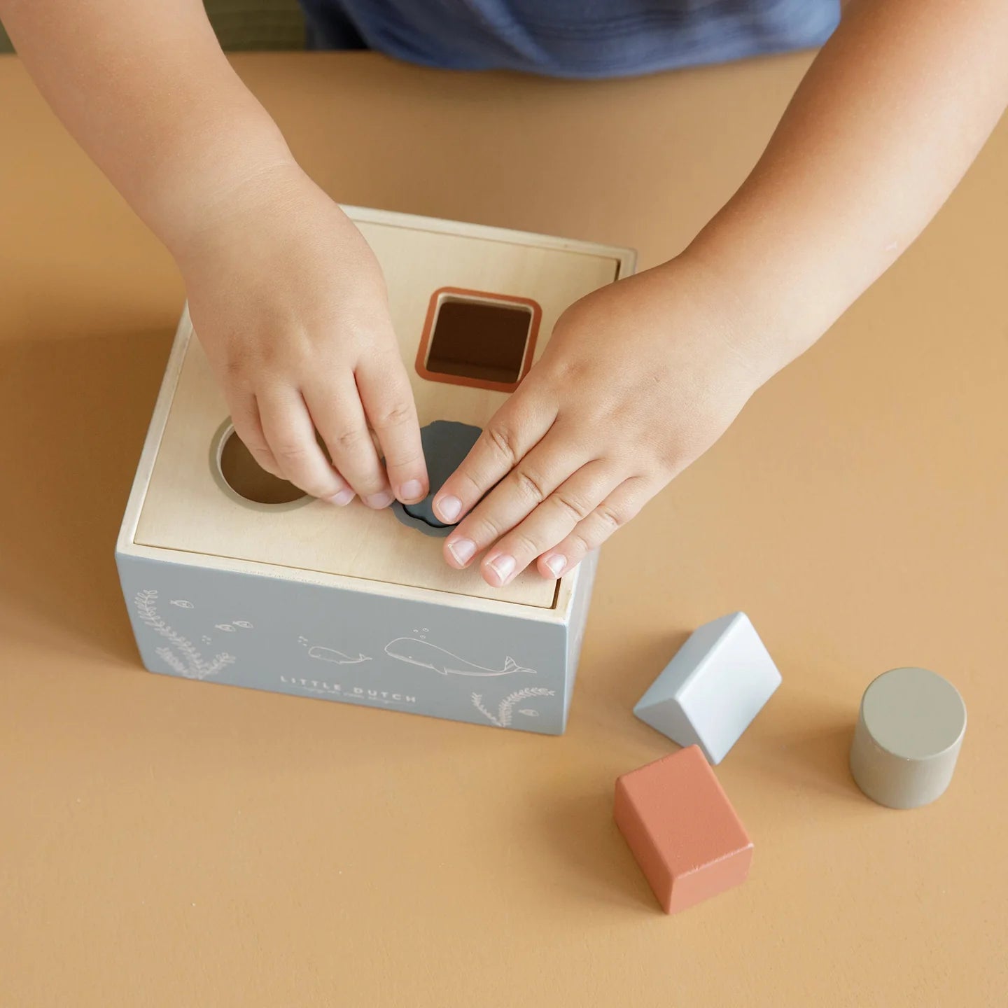 Little Dutch Ξύλινο παιχνίδι ταξινόμησης σχημάτων Ocean