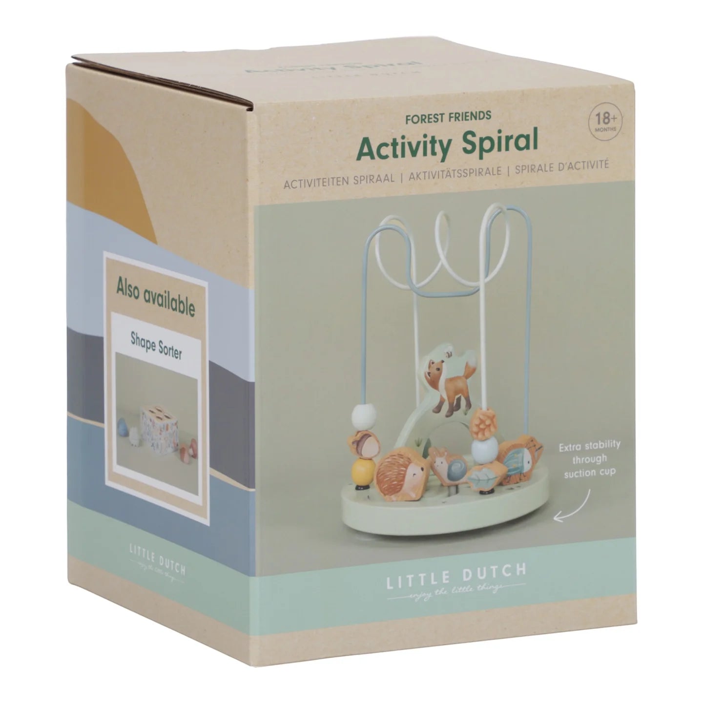 Little Dutch Ξύλινος λαβύρινθος δραστηριοτήτων Forest Friends FSC