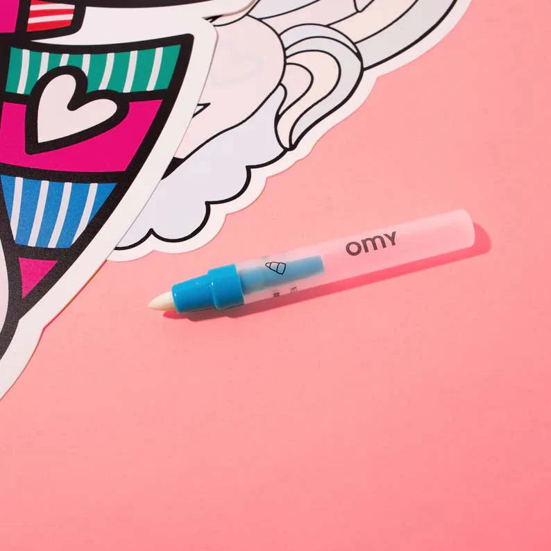 OMY. Μαγικό σουπλά ζωγραφικής με νερό - Μονόκερος