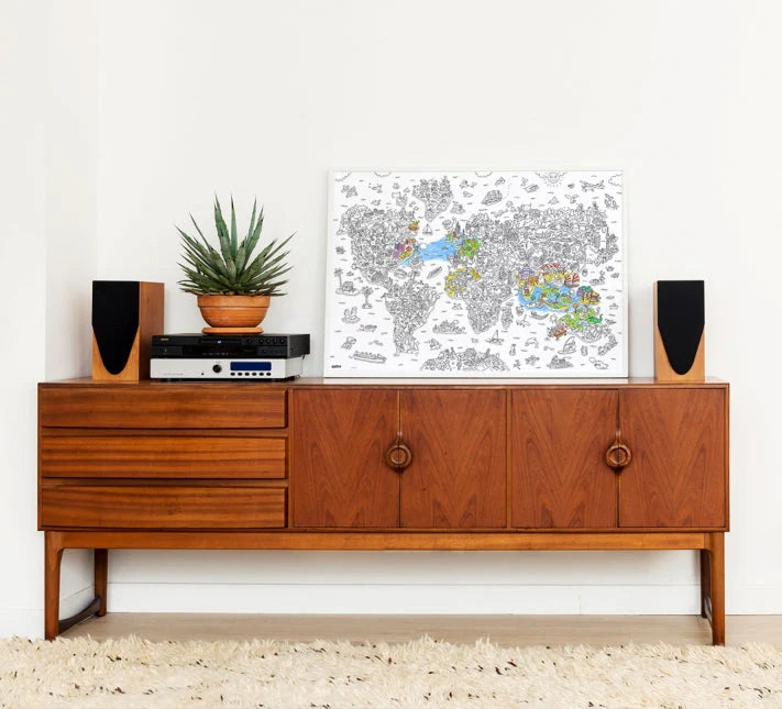 OMY. Αφίσα γίγας για ζωγραφική Άτλας