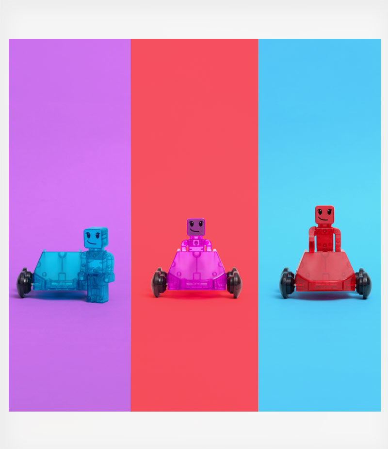 Magna-Tiles 6 Piece Magnetic Game