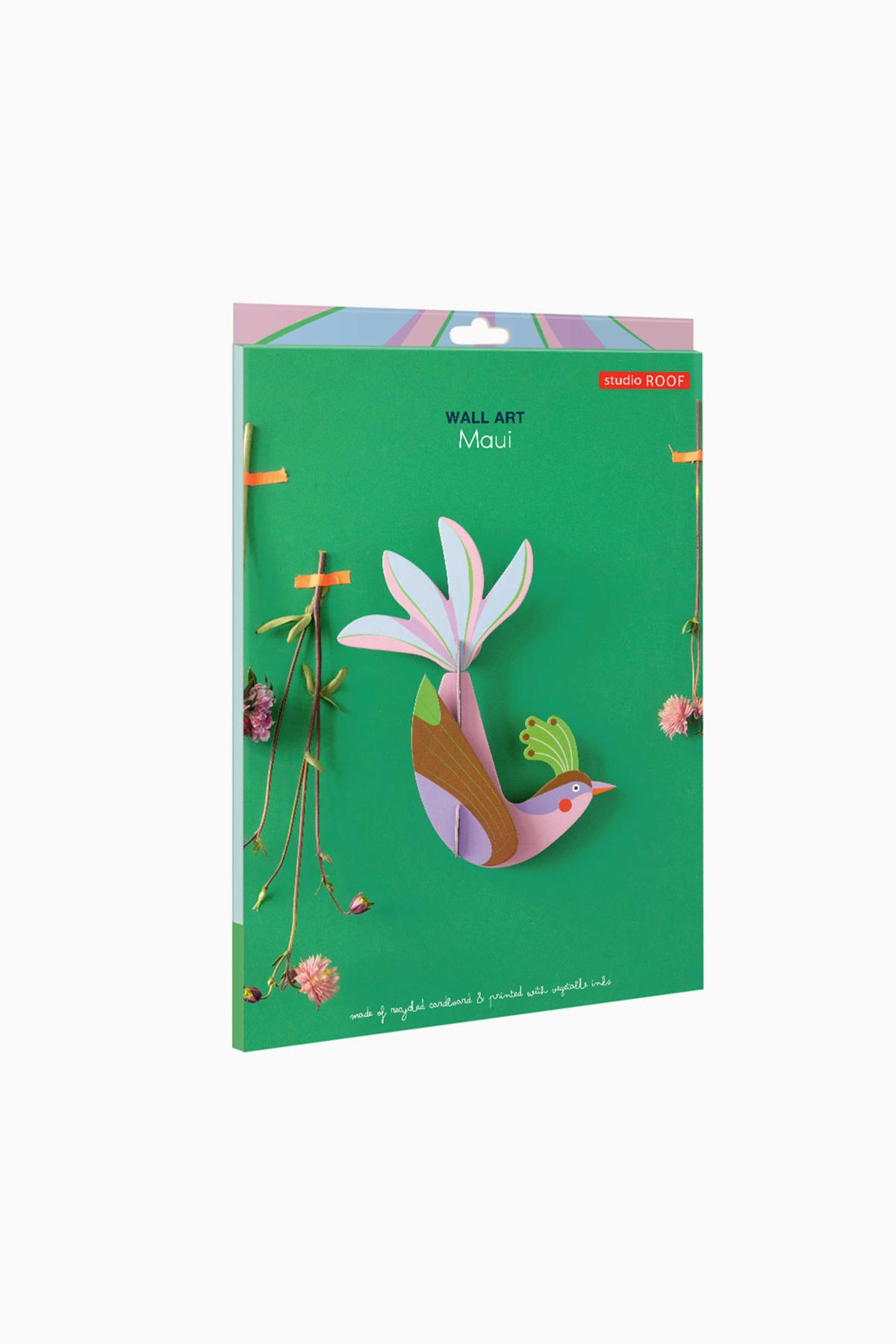 Studio ROOF Wall decoration, paradise bird - Maui