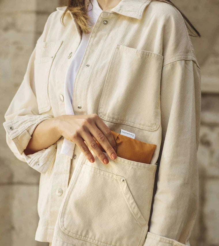 Notabag Recycled bag & backpack-Mustard