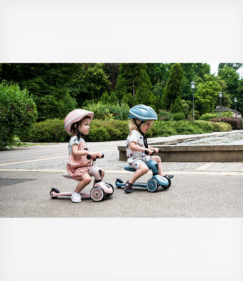 Scoot & Ride Skateboard 2 in 1 Highwaykick 1 Rose