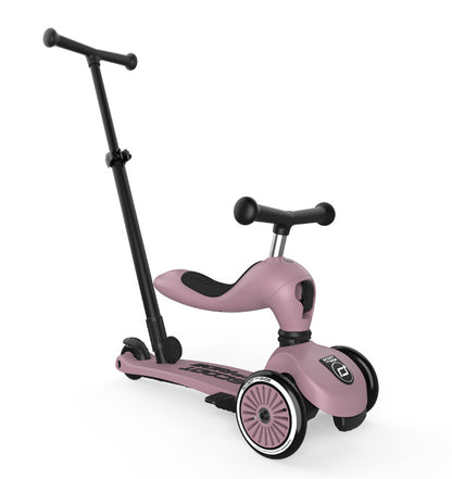 Scoot & Ride Πατίνι 2 σε 1 Highwaykick 1 Push and Go -Wildberry