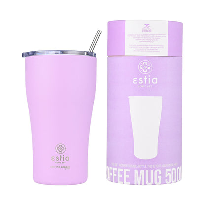 Estia Coffee Mug 500ml Lavender Purple