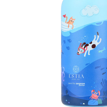 Estia θερμός παιδικό Wonder Bottle 350ml- Ocean Play