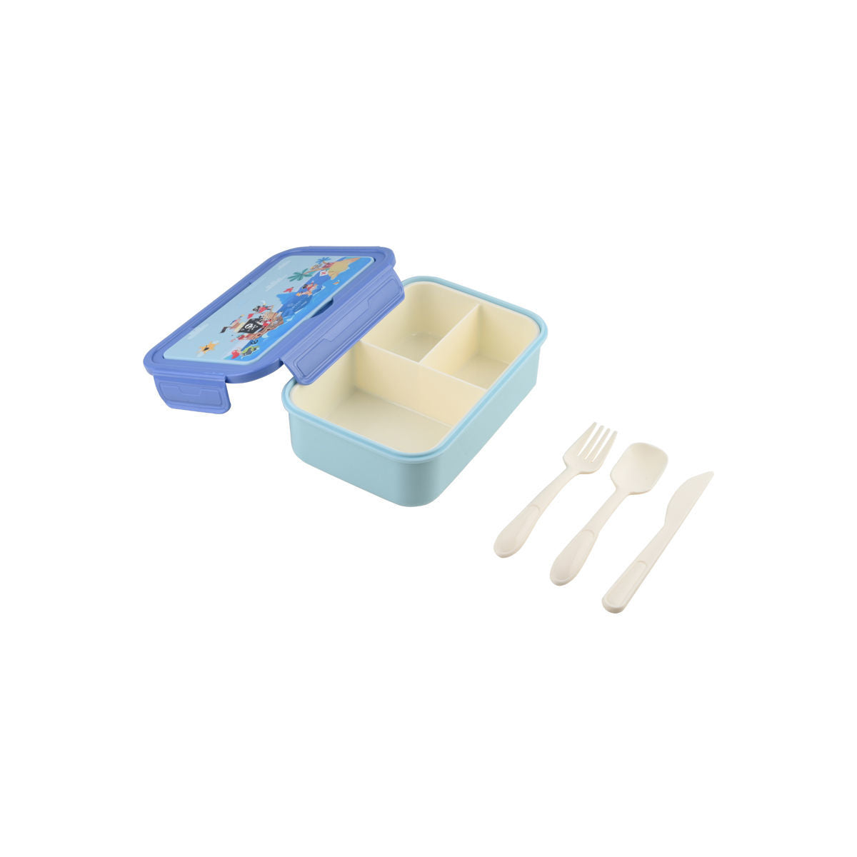 Estia Φαγητοδοχείο με 3 θήκες 1400ml- Treasure Quest