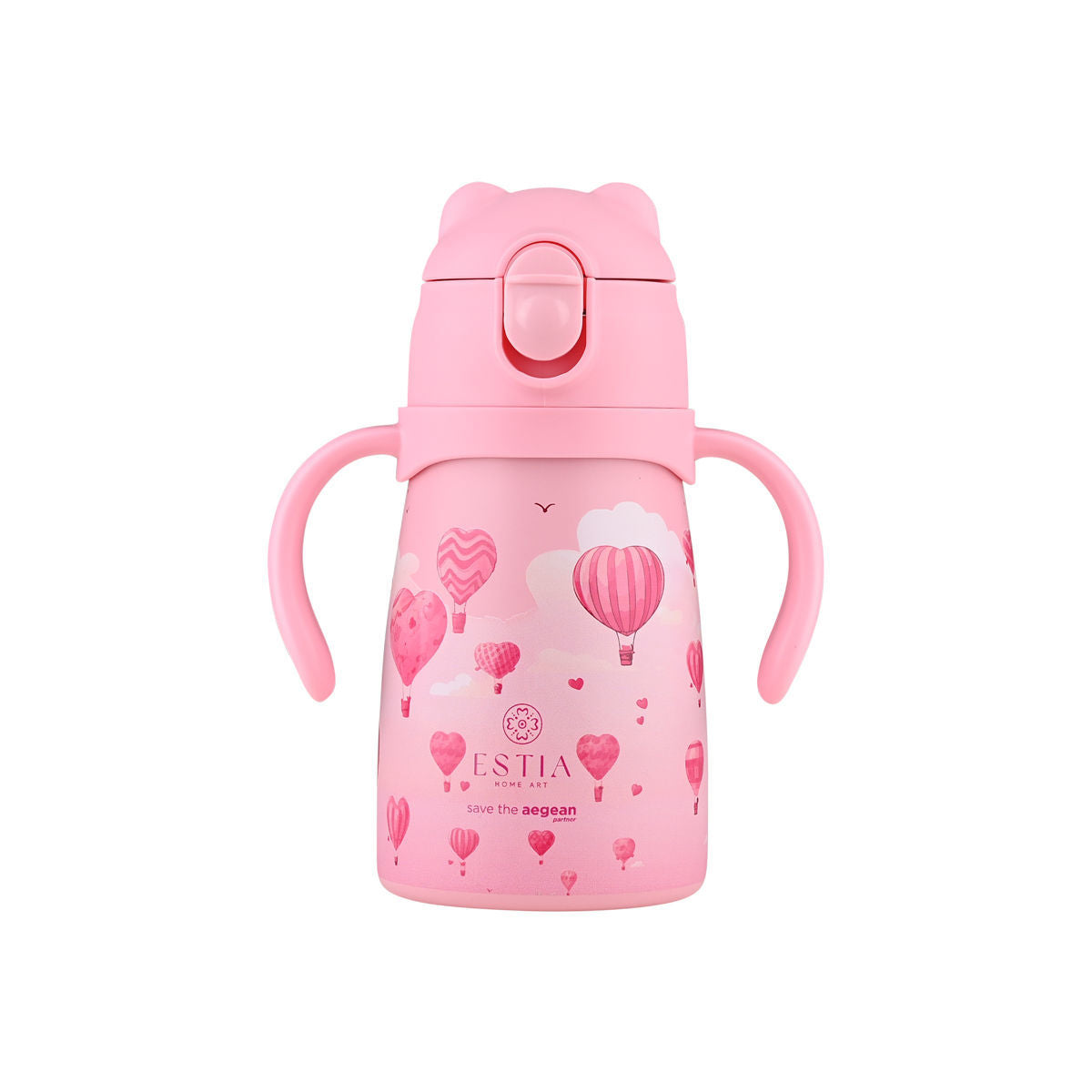 Estia θερμός παιδικό Bubble Bottle 300ml- Love Ascend