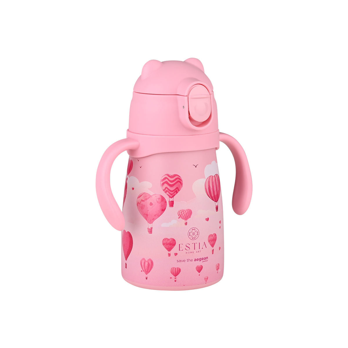 Estia θερμός παιδικό Bubble Bottle 300ml- Love Ascend