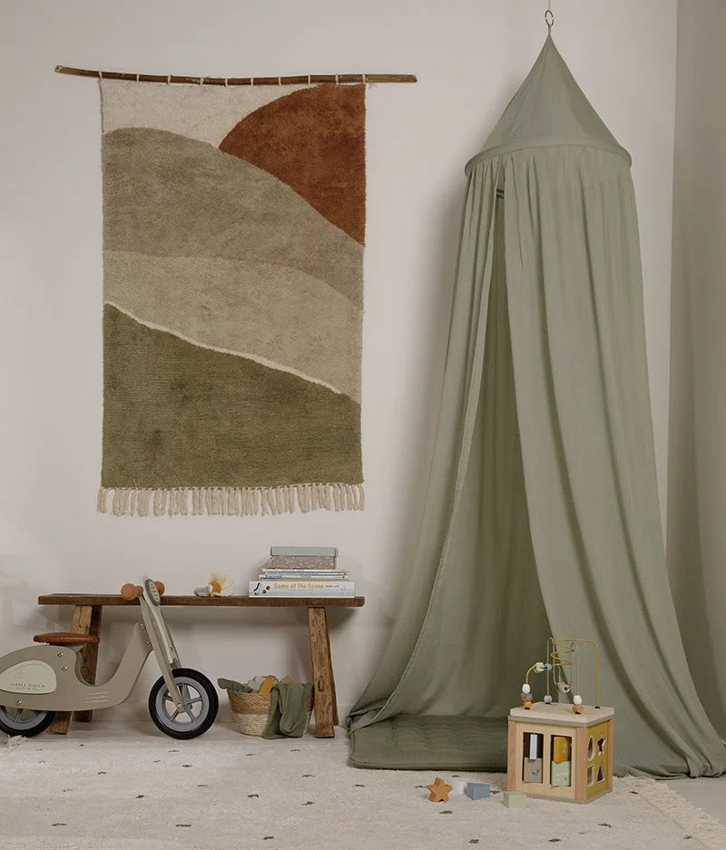 Little Dutch Bed mosquito net H.240cm Pure Olive