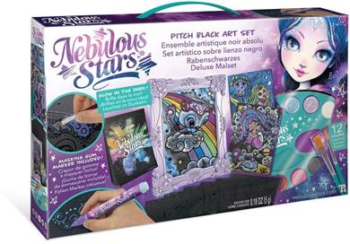 Nebulous Stars Pitch Black Art Set (11207)