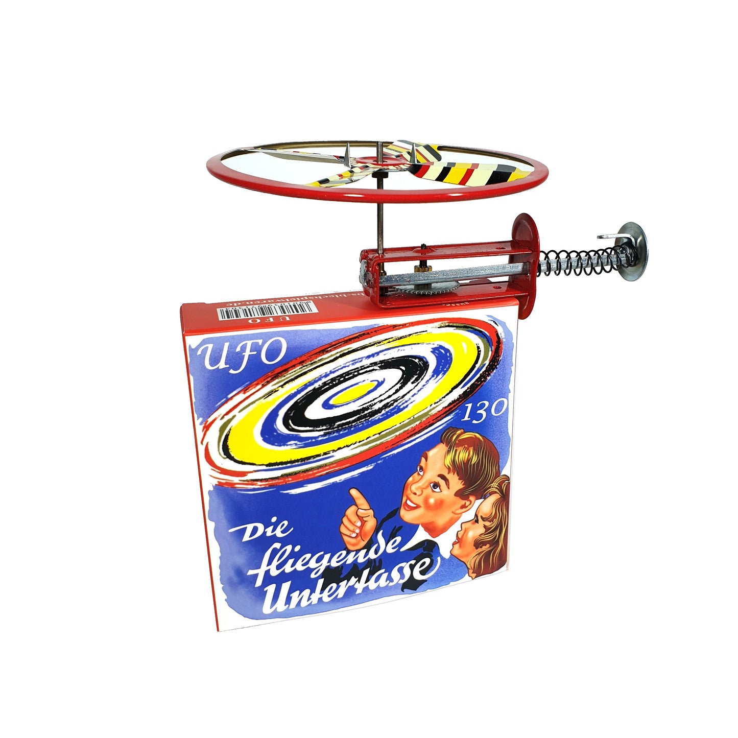 Tin toy Flying metallic disc