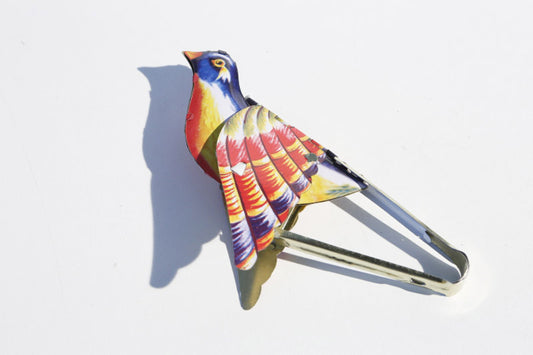 Tin toy chirping bird