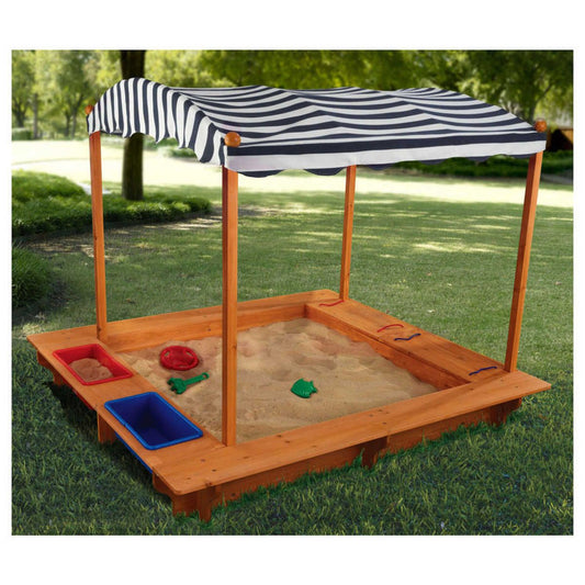 KidKraft Outdoor Sandbox With Canopy