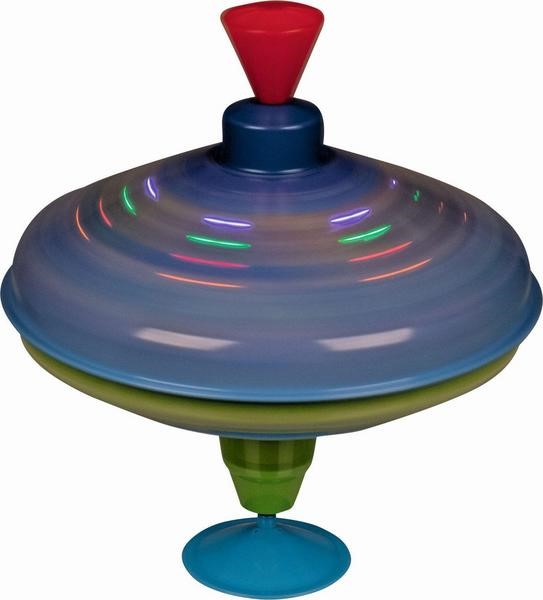 Humming Top "Space" with LED lights -18.5cm