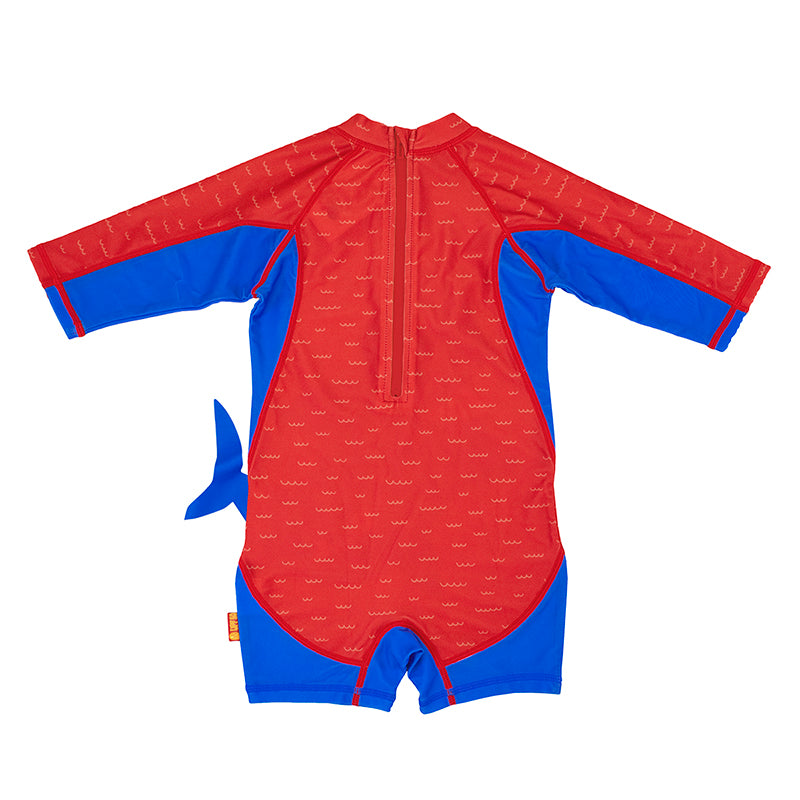 Zoocchini Surf Suit UPF50 Blue Shark sunsuit