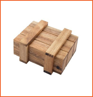 Logic puzzle wooden SECRET BOX