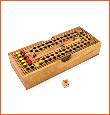 Puzzle of luck and fun wooden RACING HORSE 