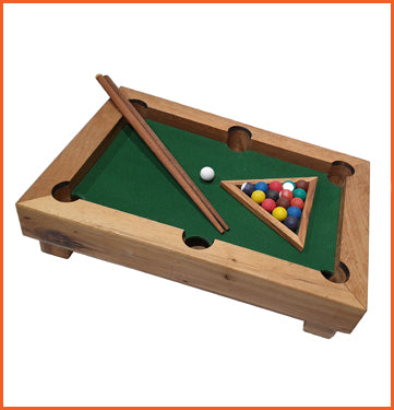 Billiards Wooden 19 X 28cm