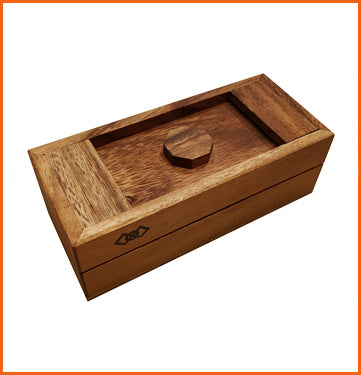 Logic puzzle wooden SECRET MONEY BOX