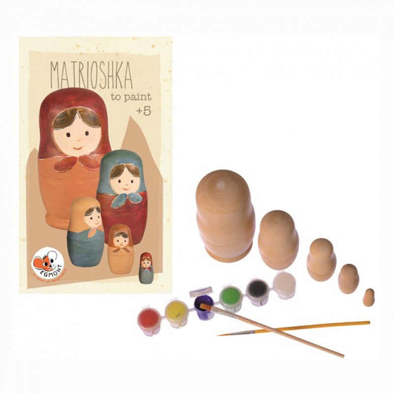 Egmont Toys Matrioshka Κατασκευή, 10x10x20cm