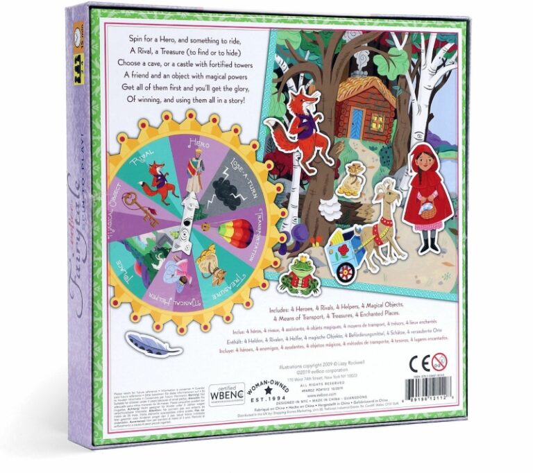 eeboo Board Game, Spinner Game, Fairytale