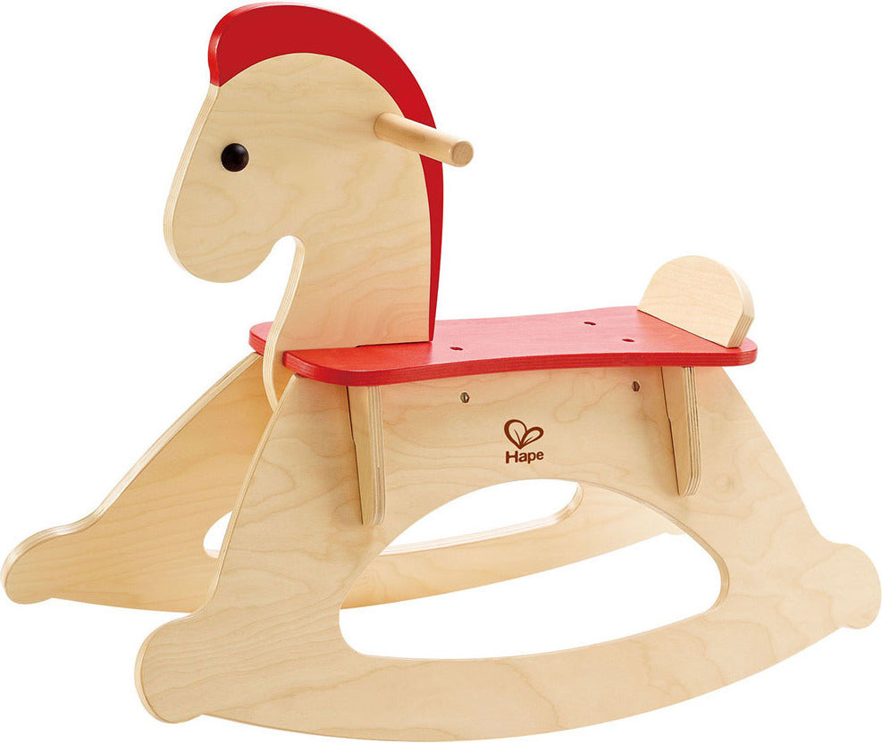 Hape Early Explorer Wooden Rocking Horse Rock &amp; Ride