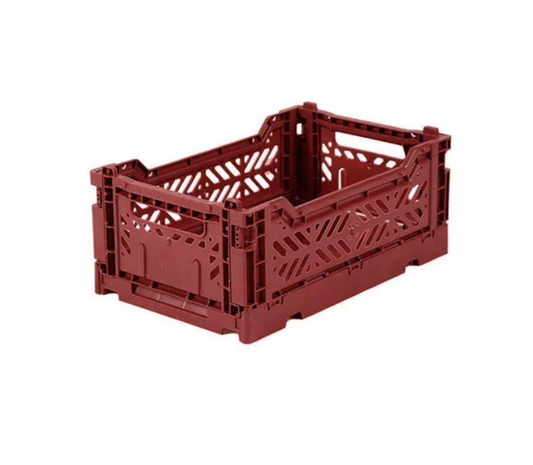 Aykasa Folding Basket Tile Red Mini