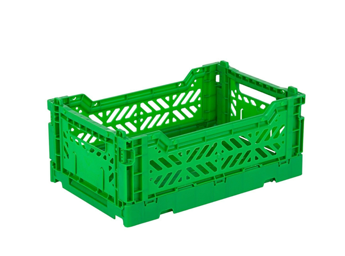 Aykasa Folding Basket Green Mini