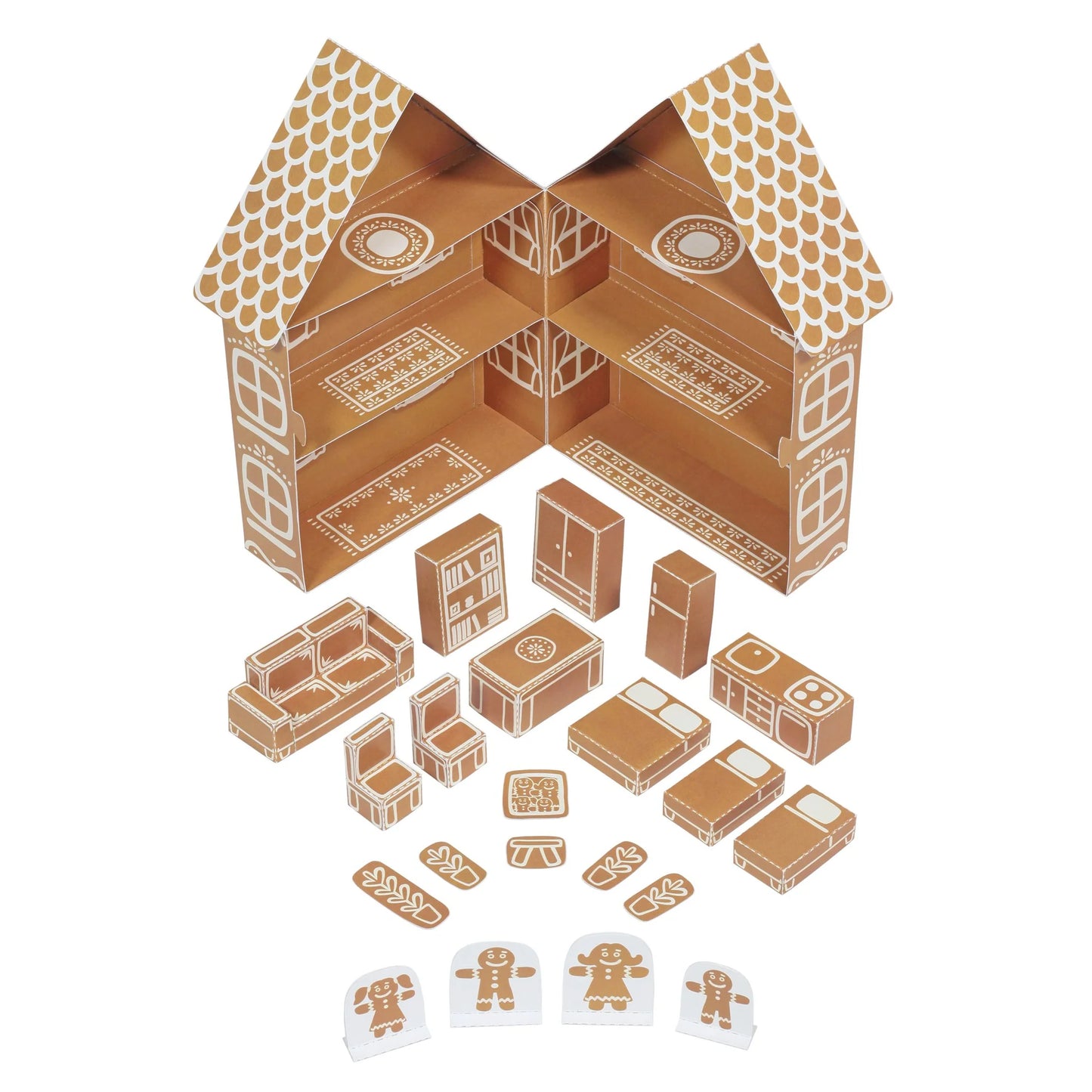 Pukaca Board Game - Ginger House Paper Toy