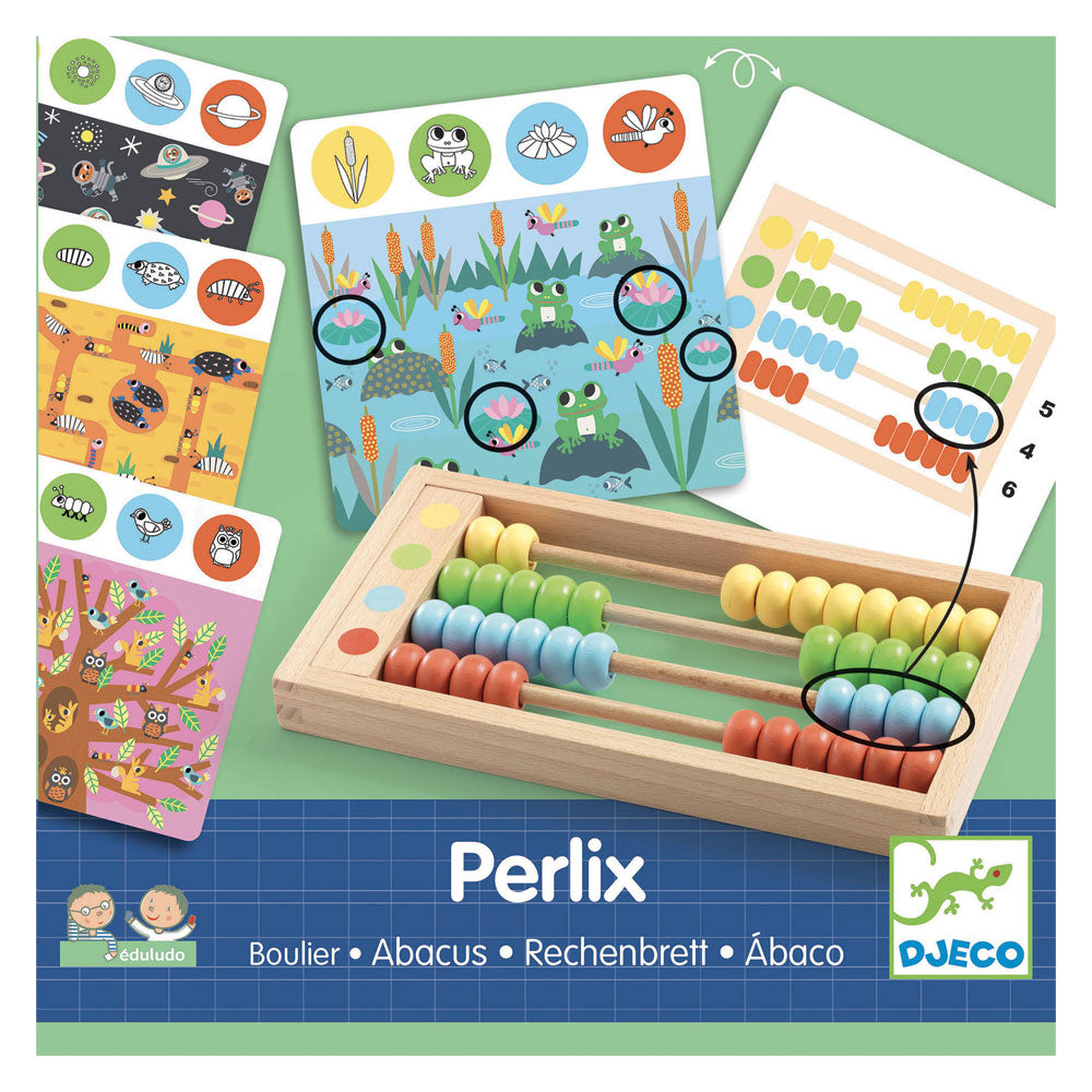 Djeco Educational game Learn to count with abacus