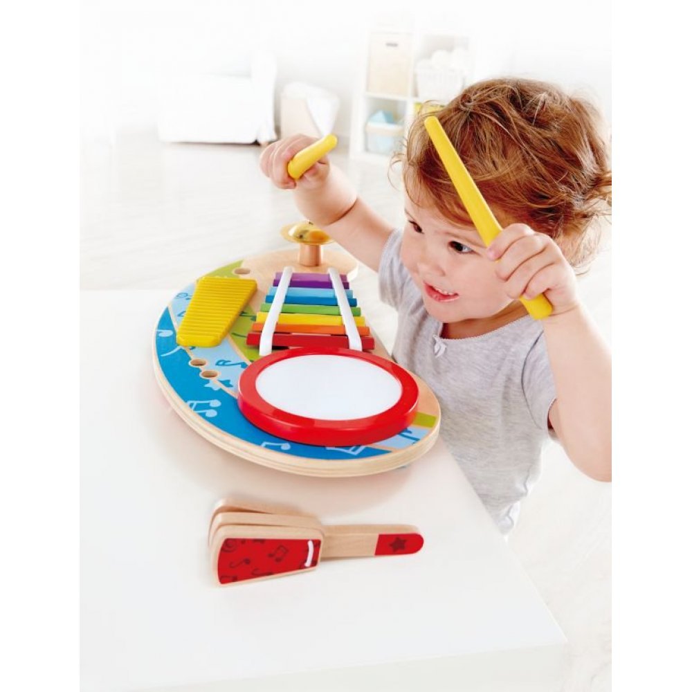 Hape Early Melodies Mighty Mini Band  H Μικρή - Μεγάλη Ορχήστρα