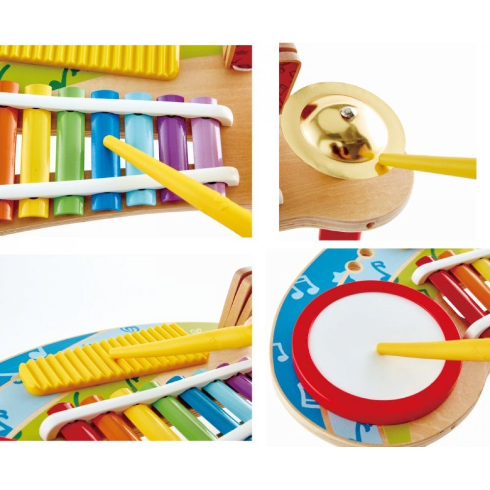 Hape Early Melodies Mighty Mini Band  H Μικρή - Μεγάλη Ορχήστρα