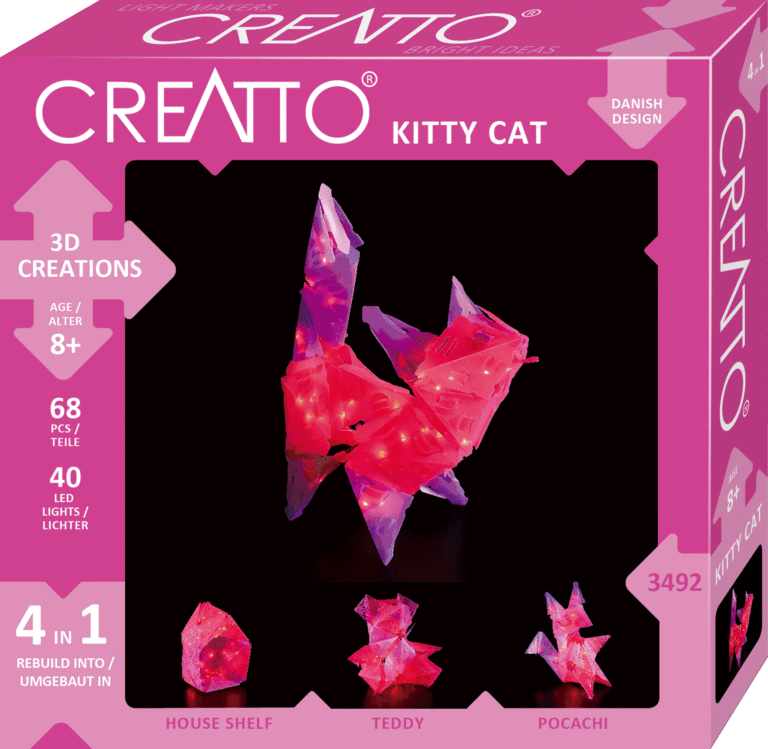 Creatto 3D Kitty Cat led